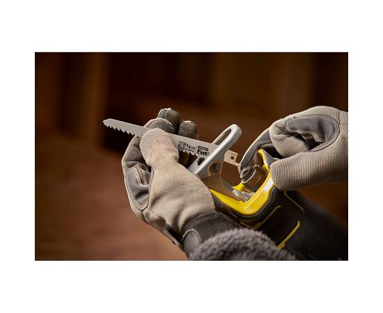 Сабельная пила Stanley FatMax безщёточная, 18ВLi-Ion, 3200 ход/мин, ход 28мм (без АКБ и ЗУ) (SFMCS310B), изображение 7