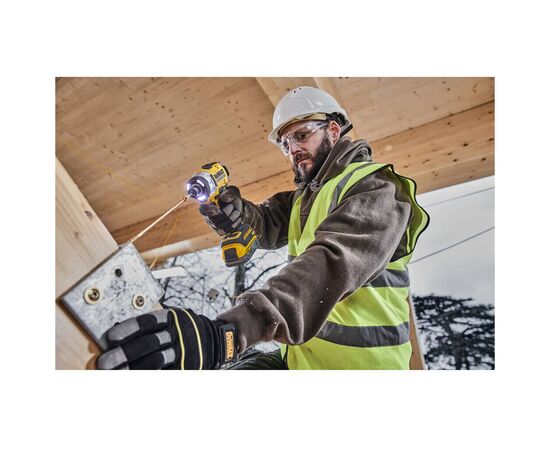 Шуруповерт DeWALT 18 В XR Li-lon PowerStack, бесщеточный, 282 Нм, TSTAK, 2x1.7Ah (DCF860E2T), изображение 9 Шуруповерт DeWALT 18 В XR Li-lon PowerStack, бесщеточный, 282 Нм, TSTAK, 2x1.7Ah (DCF860E2T), изображение 9