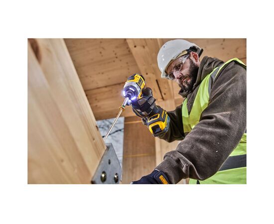 Шуруповерт DeWALT 18 В XR Li-lon, бесщеточный, 282 Нм, TSTAK (без АКБ и ЗУ) (DCF860NT), изображение 6 Шуруповерт DeWALT 18 В XR Li-lon, бесщеточный, 282 Нм, TSTAK (без АКБ и ЗУ) (DCF860NT), изображение 6
