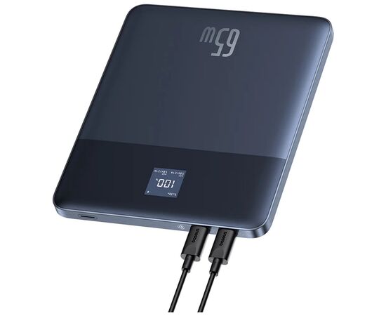 Батарея универсальная Baseus Blade2 Ultra 12000mAh 65W, Blue (P10063800322-00 / PPBLD2-65), изображение 6 Батарея универсальная Baseus Blade2 Ultra 12000mAh 65W, Blue (P10063800322-00 / PPBLD2-65), изображение 6