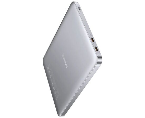 Батарея универсальная Baseus Blade2 Ultra 12000mAh 65W, Galaxy Silver (P10063800S12-00 / PPBLD2-65), изображение 4 Батарея универсальная Baseus Blade2 Ultra 12000mAh 65W, Galaxy Silver (P10063800S12-00 / PPBLD2-65), изображение 4