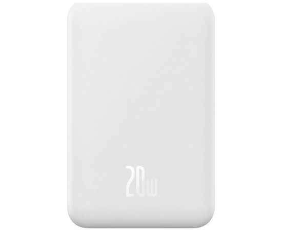 Батарея універсальна Baseus Magnetic Mini 20000mAh 20W, White (P10022102212-01 / PPCXM20)