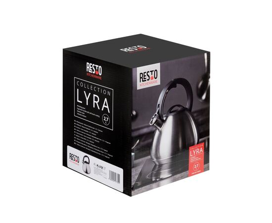 Чайник Resto Lyra 2.7 л Сталевий (90603), изображение 9 Чайник Resto Lyra 2.7 л Сталевий (90603), изображение 9