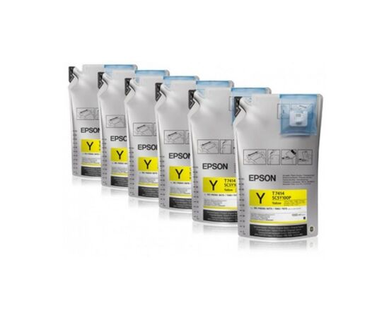 Контейнер с чернилами Epson SC-B6000/B7000 Yellow (1Lx6packs) (C13T773440)