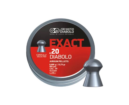 Пульки JSB Diabolo Exact 5,1 мм 0.89 г (500 шт/уп) (546220-500)