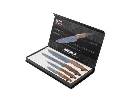 Набор ножей Resto Aquila 4 предмети (95503), изображение 3 Набор ножей Resto Aquila 4 предмети (95503), изображение 3