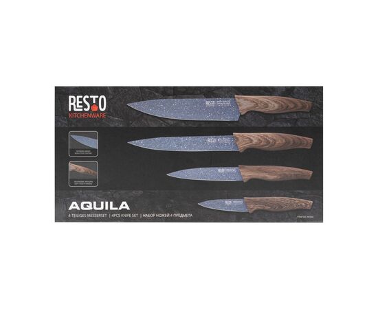 Набор ножей Resto Aquila 4 предмети (95503), изображение 4 Набор ножей Resto Aquila 4 предмети (95503), изображение 4