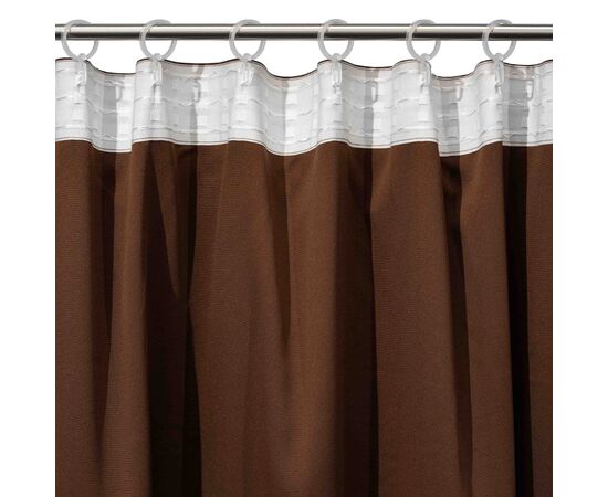 Штора Ardesto микровелюр 100% полиэстер, 150х270 см коричневый (ART1010BR), изображение 4 Штора Ardesto микровелюр 100% полиэстер, 150х270 см коричневый (ART1010BR), изображение 4