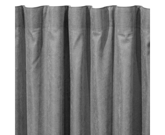 Штора Ardesto микровелюр 100% полиэстер, 150х270 см серый (ART1010GR), изображение 3 Штора Ardesto микровелюр 100% полиэстер, 150х270 см серый (ART1010GR), изображение 3