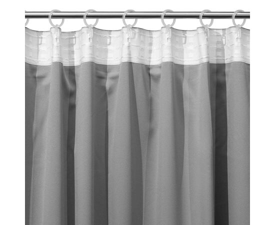 Штора Ardesto микровелюр 100% полиэстер, 150х270 см серый (ART1010GR), изображение 4 Штора Ardesto микровелюр 100% полиэстер, 150х270 см серый (ART1010GR), изображение 4