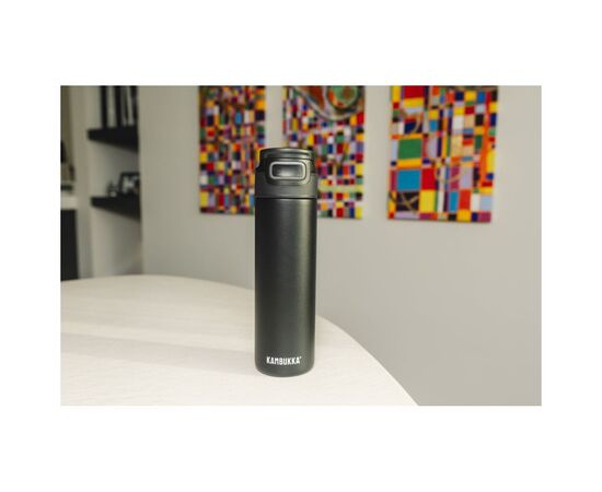 Термокружка Kambukka Elton Insulated 600 мл насичений чорний (11-03038), изображение 2 Термокружка Kambukka Elton Insulated 600 мл насичений чорний (11-03038), изображение 2
