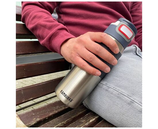 Термокружка Kambukka Elton Insulated 750 мл чорно-сріблястий (11-03025), зображення 4 Термокружка Kambukka Elton Insulated 750 мл чорно-сріблястий (11-03025), зображення 4