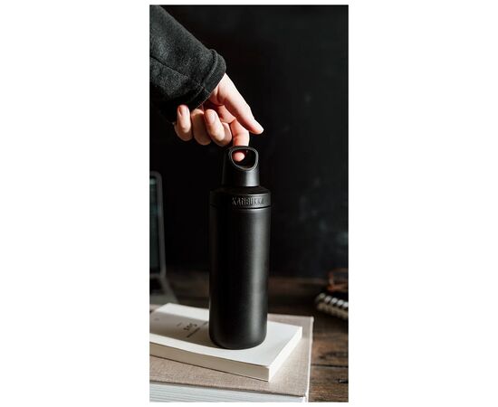 Термос Kambukka Reno Insulated 500 мл чорний (11-05020), изображение 5 Термос Kambukka Reno Insulated 500 мл чорний (11-05020), изображение 5
