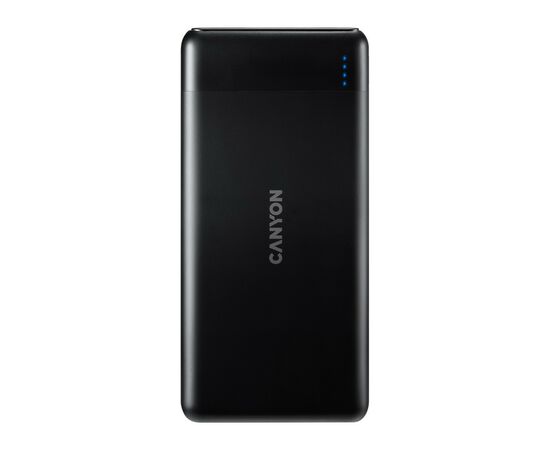 Батарея универсальная Canyon PB-107 10000mAh Input Micro/PD 18W(Max), Output PD/QC3.0 18W (CNE-CPB1007B), изображение 2 Батарея универсальная Canyon PB-107 10000mAh Input Micro/PD 18W(Max), Output PD/QC3.0 18W (CNE-CPB1007B), изображение 2