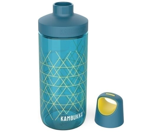 Бутылка для воды Kambukka Reno тританова 500 мл бірюзовий (11-05018), изображение 2 Бутылка для воды Kambukka Reno тританова 500 мл бірюзовий (11-05018), изображение 2