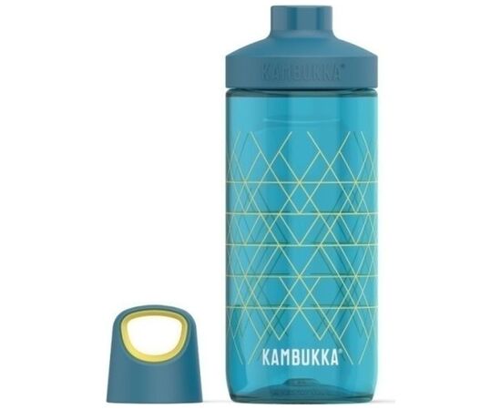 Бутылка для воды Kambukka Reno тританова 500 мл бірюзовий (11-05018), изображение 3 Бутылка для воды Kambukka Reno тританова 500 мл бірюзовий (11-05018), изображение 3