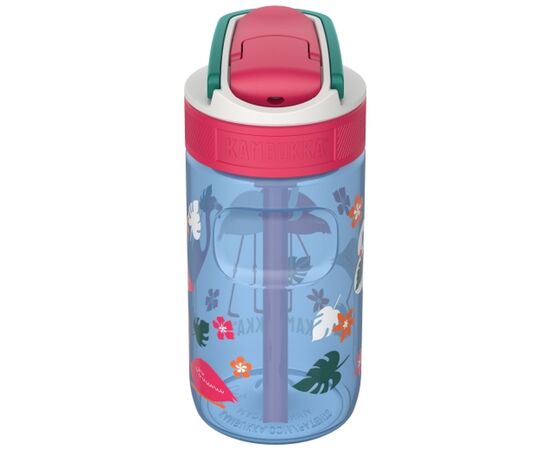 Бутылка для воды Kambukka Lagoon 400 мл Blue Flamingo синій/фуксія (11-04052), изображение 2 Бутылка для воды Kambukka Lagoon 400 мл Blue Flamingo синій/фуксія (11-04052), изображение 2