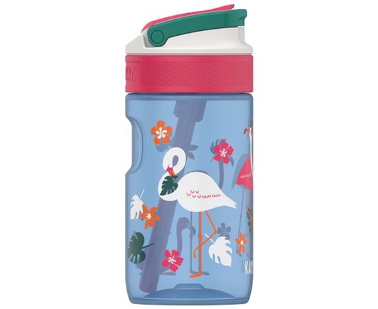 Бутылка для воды Kambukka Lagoon 400 мл Blue Flamingo синій/фуксія (11-04052), изображение 4 Бутылка для воды Kambukka Lagoon 400 мл Blue Flamingo синій/фуксія (11-04052), изображение 4