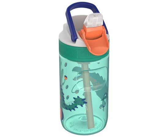 Бутылка для воды Kambukka Lagoon 400 мл Juggling Dino світло-зелений (11-04047), изображение 2 Бутылка для воды Kambukka Lagoon 400 мл Juggling Dino світло-зелений (11-04047), изображение 2