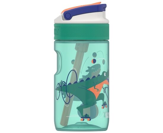 Бутылка для воды Kambukka Lagoon 400 мл Juggling Dino світло-зелений (11-04047), изображение 4 Бутылка для воды Kambukka Lagoon 400 мл Juggling Dino світло-зелений (11-04047), изображение 4