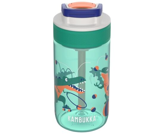 Пляшка для води Kambukka Lagoon 400 мл Juggling Dino світло-зелений (11-04047)