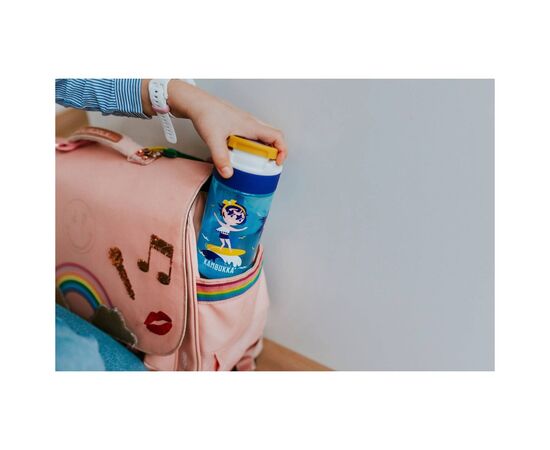 Бутылка для воды Kambukka Lagoon 400 мл Surf Girl блакитний (11-04039), изображение 4 Бутылка для воды Kambukka Lagoon 400 мл Surf Girl блакитний (11-04039), изображение 4