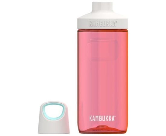 Пляшка для води Kambukka Reno пластикова 500 мл рожевий (11-05007), зображення 2 Пляшка для води Kambukka Reno пластикова 500 мл рожевий (11-05007), зображення 2