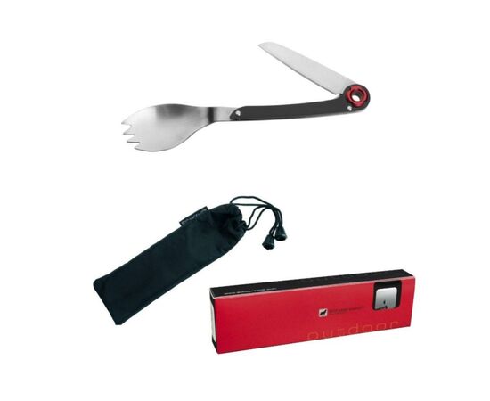 Ложка-вилка туристическая Schwarzwolf Latemar сірий (F4800300AJ3), изображение 7