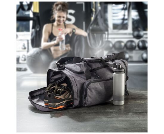 Сумка дорожная Schwarzwolf Ararat сірий (F3409500AJ3), изображение 5 Сумка дорожная Schwarzwolf Ararat сірий (F3409500AJ3), изображение 5