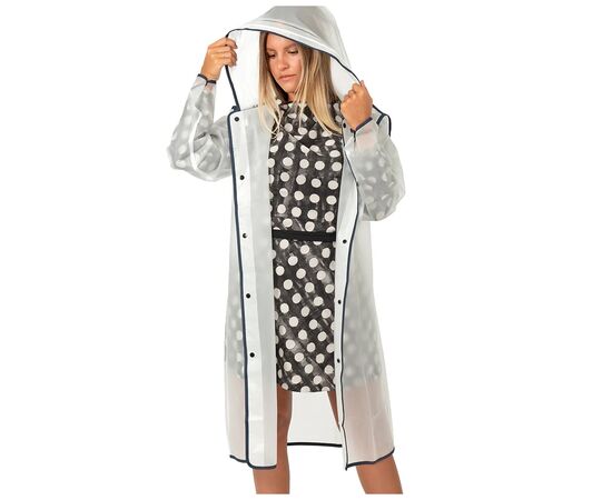 Накидка Perletti City 14210 S прозорий/чорний (14210001S), изображение 3 Накидка Perletti City 14210 S прозорий/чорний (14210001S), изображение 3