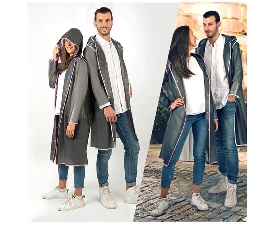 Накидка Perletti City 14218 S сірий/білий (14210708S), изображение 3 Накидка Perletti City 14218 S сірий/білий (14210708S), изображение 3