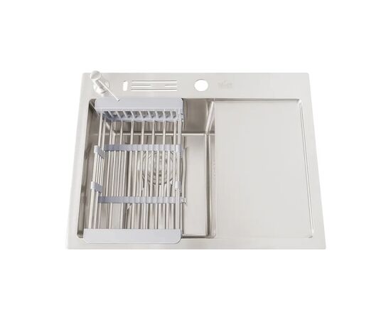 Мойка кухонная Nett NS-6045, изображение 2 Мойка кухонная Nett NS-6045, изображение 2