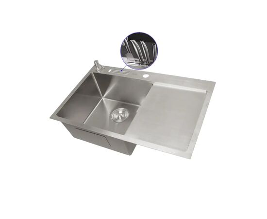 Мойка кухонная Nett NS-7848, изображение 2 Мойка кухонная Nett NS-7848, изображение 2