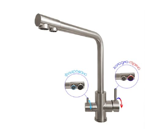 Мойка кухонная Nett NS-6845 (131420), изображение 4 Мойка кухонная Nett NS-6845 (131420), изображение 4