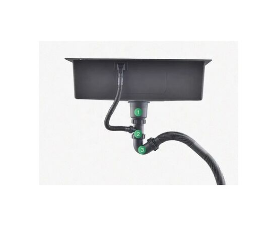 Мойка кухонная Nett NS-6845 (040125), изображение 3 Мойка кухонная Nett NS-6845 (040125), изображение 3