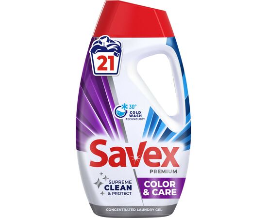 Гель для стирки Savex Premium Color & Care 945 мл (3800024047848)