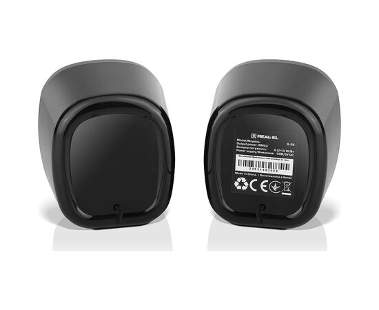 Акустическая система REAL-EL S-55 Black (EL121100014), изображение 4