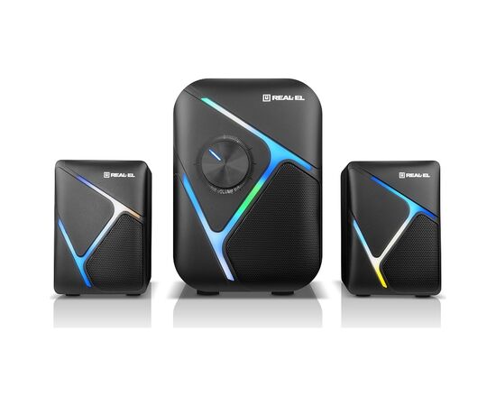 Акустическая система REAL-EL M-320 Black (EL121300014), изображение 2 Акустическая система REAL-EL M-320 Black (EL121300014), изображение 2