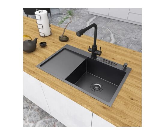 Мойка кухонная Nett NB-7848(L) (0406251), изображение 8 Мойка кухонная Nett NB-7848(L) (0406251), изображение 8