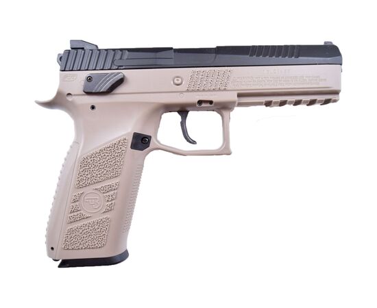 Пневматичний пістолет ASG CZ P-09 Blowback Pellet Black/FDE (18524), зображення 2 Пневматичний пістолет ASG CZ P-09 Blowback Pellet Black/FDE (18524), зображення 2