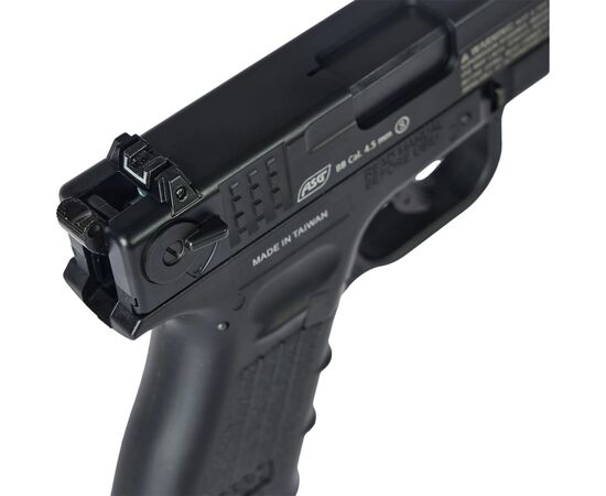 Пневматический пистолет ASG ISSC M22 Black (19802), изображение 5 Пневматический пистолет ASG ISSC M22 Black (19802), изображение 5