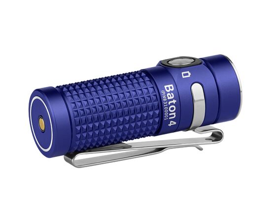 Фонарь Olight Baton 4 Premium Regal Blue (Baton 4 Premium EditionR), изображение 3 Фонарь Olight Baton 4 Premium Regal Blue (Baton 4 Premium EditionR), изображение 3