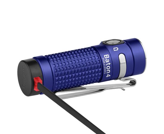 Фонарь Olight Baton 4 Premium Regal Blue (Baton 4 Premium EditionR), изображение 7 Фонарь Olight Baton 4 Premium Regal Blue (Baton 4 Premium EditionR), изображение 7