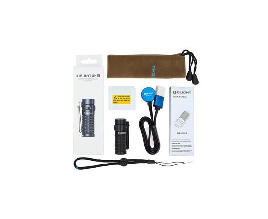 Фонарь Olight S1R Baton II Black (0.0000.0126), изображение 10 Фонарь Olight S1R Baton II Black (0.0000.0126), изображение 10