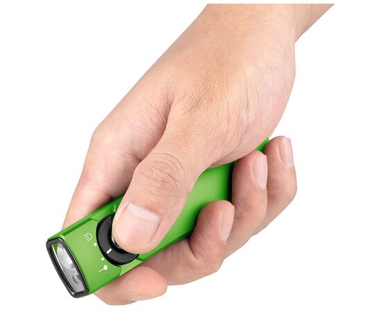 Фонарь Olight Arkfeld Lime Green (Arkfeld LG), изображение 5 Фонарь Olight Arkfeld Lime Green (Arkfeld LG), изображение 5