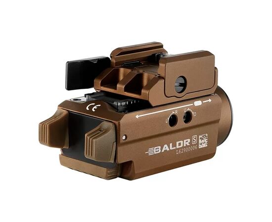 Фонарь Olight Baldr S Blue Laser Desert Tan (Baldr S BLDesert Tan), изображение 2 Фонарь Olight Baldr S Blue Laser Desert Tan (Baldr S BLDesert Tan), изображение 2