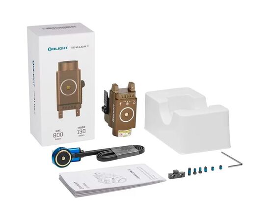 Фонарь Olight Baldr S Blue Laser Desert Tan (Baldr S BLDesert Tan), изображение 5 Фонарь Olight Baldr S Blue Laser Desert Tan (Baldr S BLDesert Tan), изображение 5