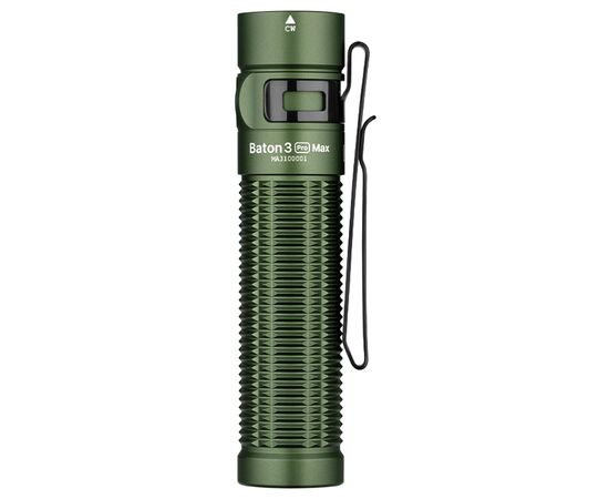 Фонарь Olight Baton 3 Pro Max OD Green (Baton 3 Pro Max OD), изображение 5 Фонарь Olight Baton 3 Pro Max OD Green (Baton 3 Pro Max OD), изображение 5