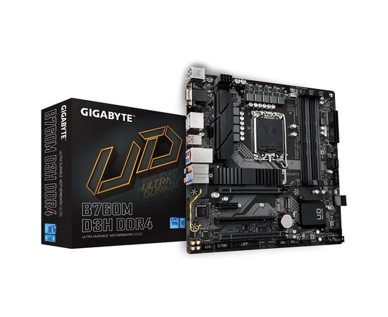 Материнская плата GIGABYTE B760M D3H DDR4, изображение 6 Материнская плата GIGABYTE B760M D3H DDR4, изображение 6