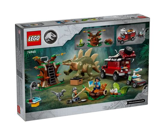 Конструктор LEGO Jurassic World Місії динозаврів: Знахідка стегозавра (76965), зображення 2 Конструктор LEGO Jurassic World Місії динозаврів: Знахідка стегозавра (76965), зображення 2